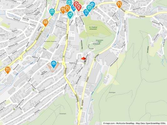 Geolyzer Kartenausschnitt