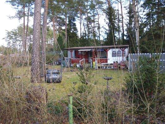 Blick auf seperaten Bungalow