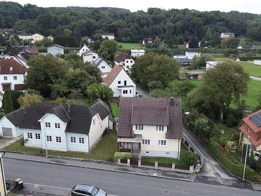 Blick auf Krummnussbaum gen Westen
