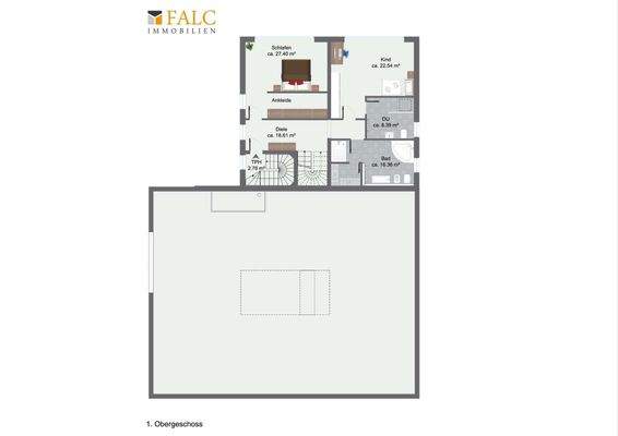 Grundriss 1. OG