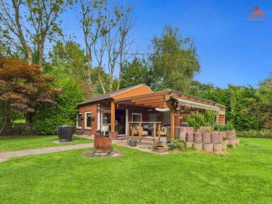 Außenansicht Gartenhaus