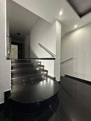 Treppe im Wohnzimmer