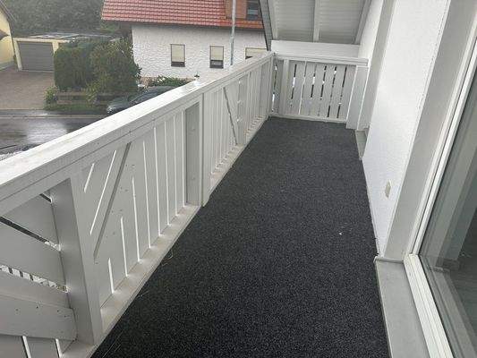 Balkon für sonnige Tage