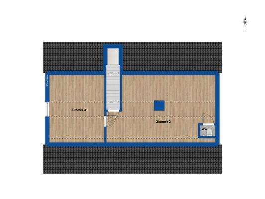 Grundriss - Dachgeschoss