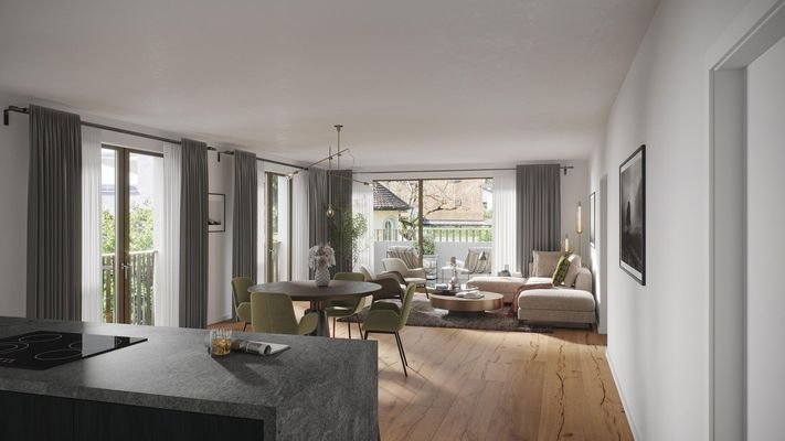 Beispiel Penthouse Wohnzimmer