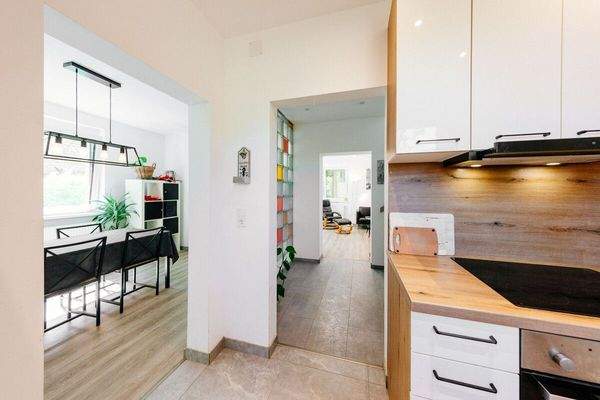 Küche Essbereich Wohnzimmer  