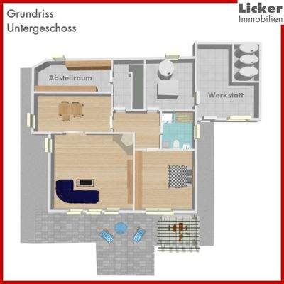 Grundriss-Untergeschoss