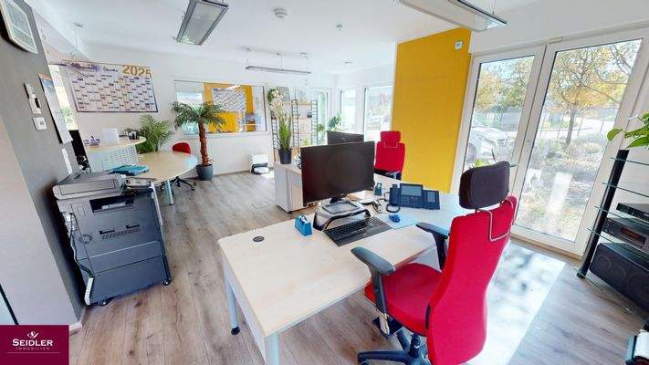 EG - Großer Büroraum, Empfang