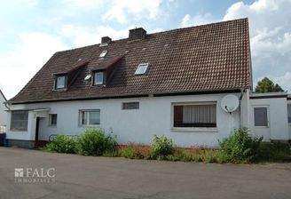 Haus von hinten