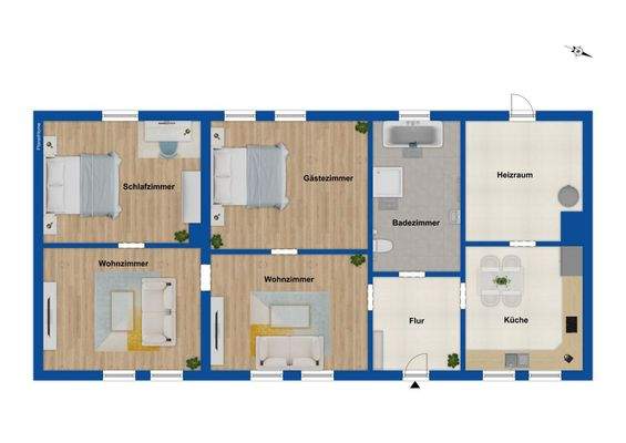 Grundriss Erdgeschoss