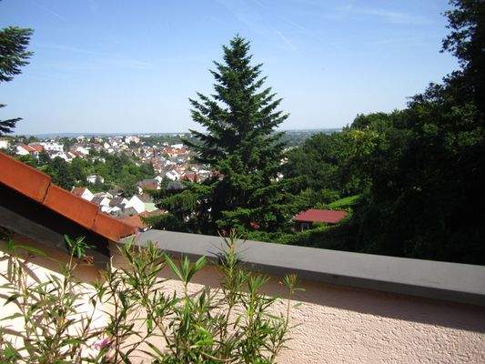Balkon mit wunderschönem Ausblick