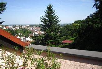 Balkon mit wunderschönem Ausblick