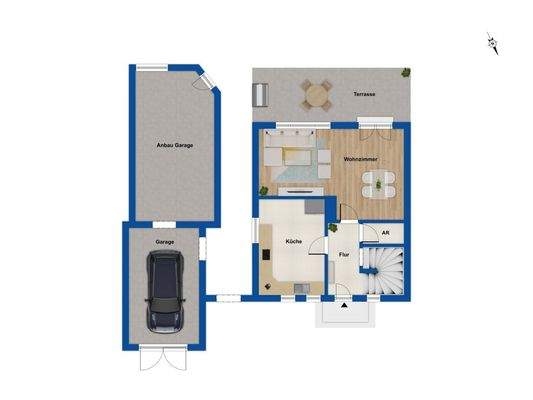 Grundriss - Erdgeschoss