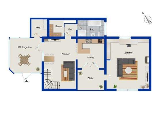 Grundriss Erdgeschoss