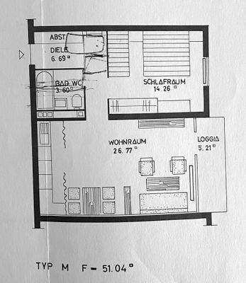 Mögliche Wohnküche