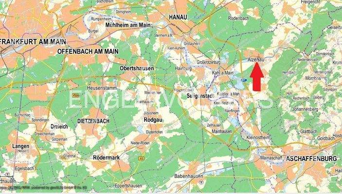 Mittendrin, statt nur dabei. Hervorragende Anbindung an das Rhein-Main-Gebiet!