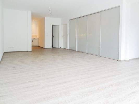 Blick vom Wohnzimmer 