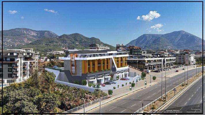 Modern Commercial Units in a Business Center in Alanya Antalya