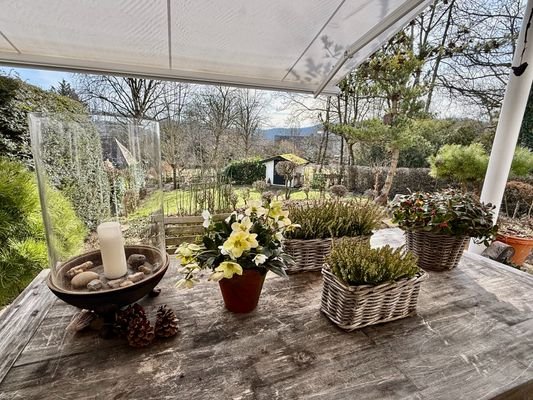Blick von der Terrasse