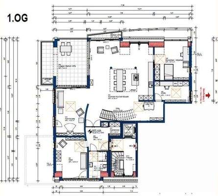 Obergeschoss Penthouse