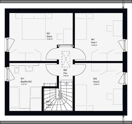 Grundriss massa haus Trend 12.0 S DG