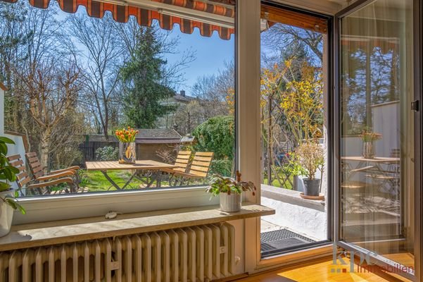 Blick Süd-Terrasse