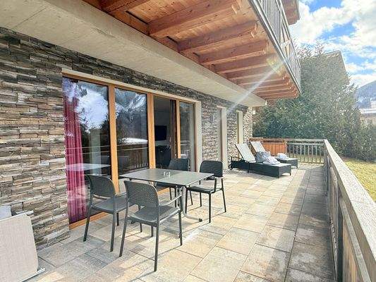 herrliche Sonnenterrasse