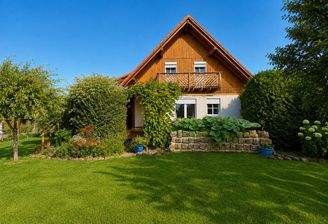 Blick auf das Haus
