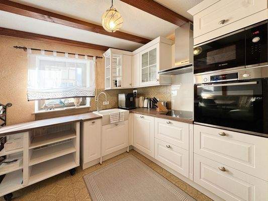 Landhausküche im Erdgeschoss