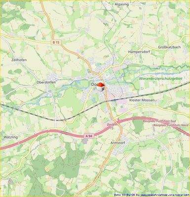 Lage Dorfen 