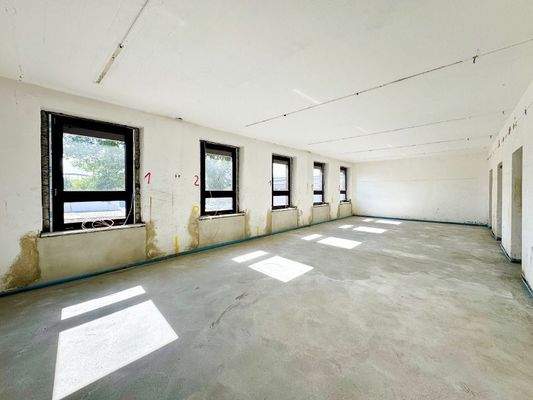 Innenansicht in Sanierung