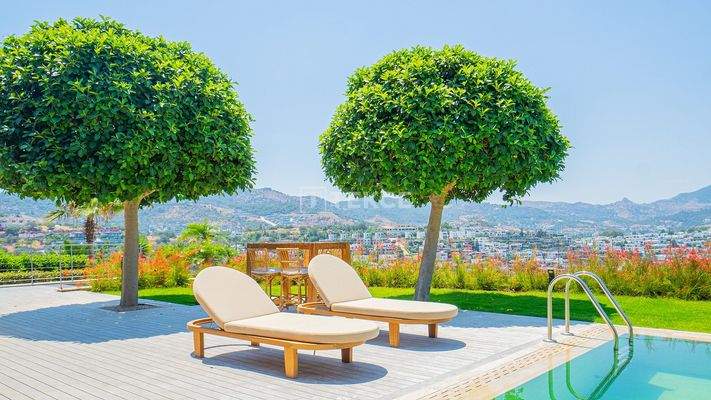 Unique Villa with Panoramic Sea View in a Beach Complex in Yalıkavak