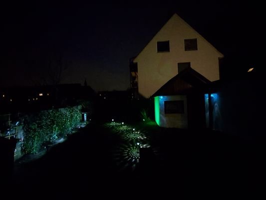 Garten nachts