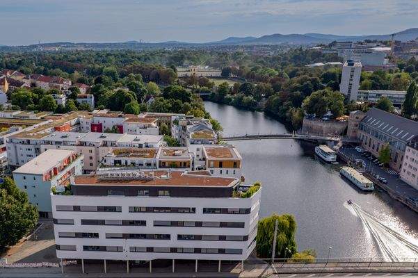 Gebäudeansicht mit Fulda