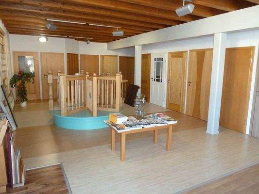 attraktiver Ausstellungsbereich