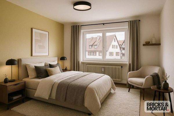 Schlafzimmer Staging