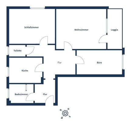 Wohnung 2 Grundriss EG