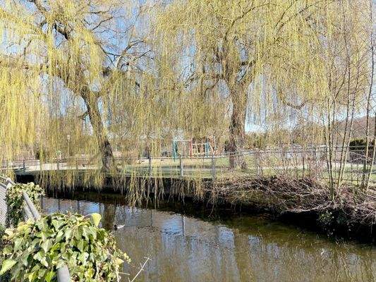 idyllischer Mühlkanal