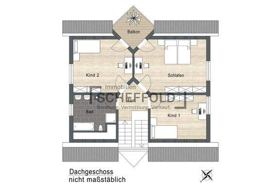 Grundriss Dachgeschoss