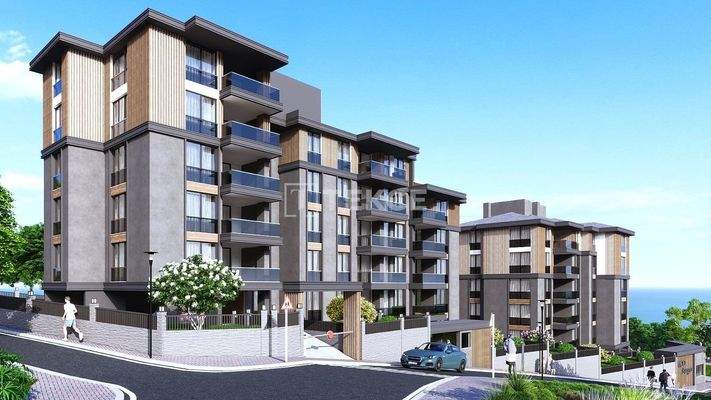 3-Bedroom Flats with Communal Pool in Mudanya Güzelyalı