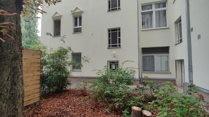 Zugang mit Garten