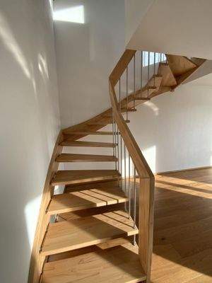 Treppe zur Maisonette