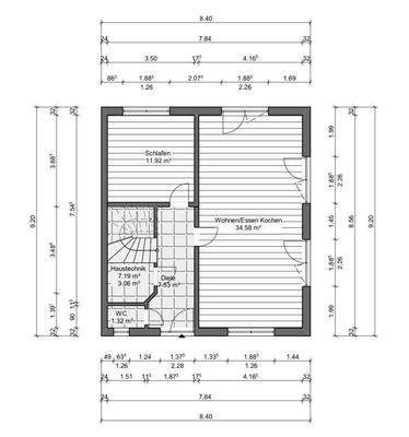 Grundriss Erdgeschoss