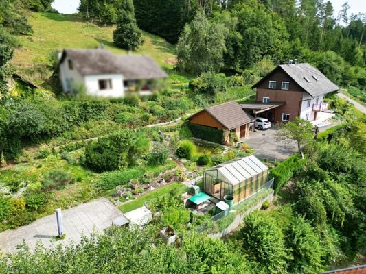 Garten mit Biotop