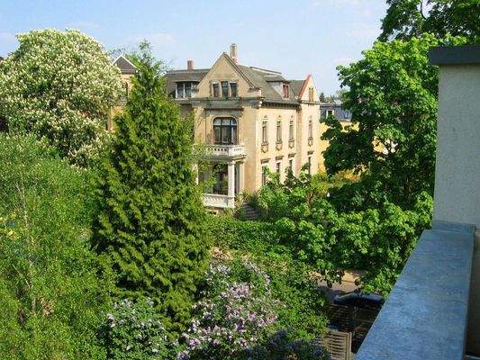 Ausblick von der Dachterrasse