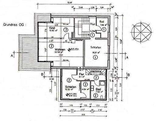 Grundriss Obergeschoss