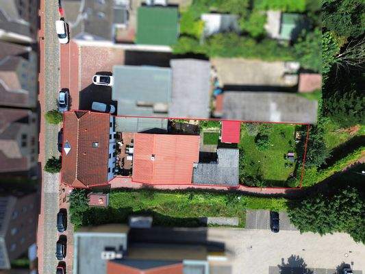 Ca. 658 m² Grundstücksfläche