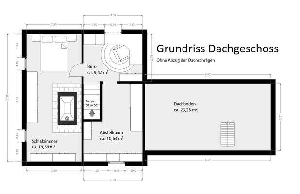 Grundriss Dachgeschoss