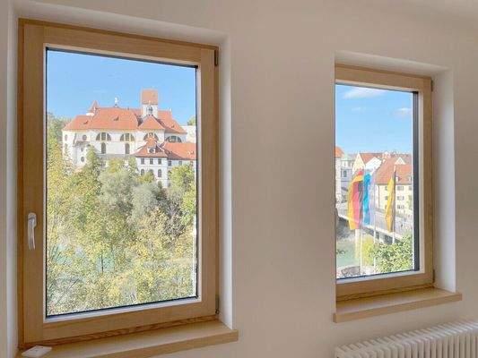 Schloßblick von der Wohnung aus