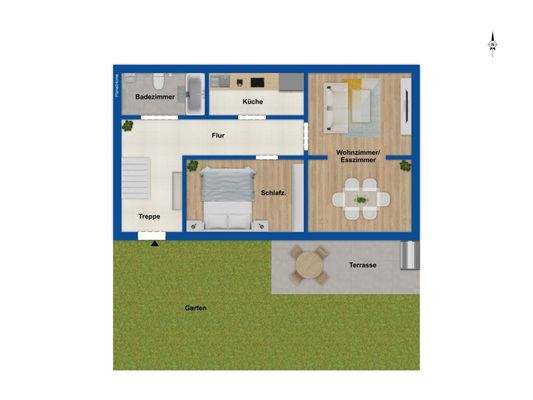 Grundriss Erdgeschoss